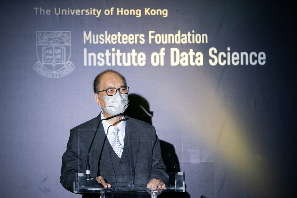 Mr Stanley Chu, one of the founders of The Musketeers Education and Culture Charitable Foundation