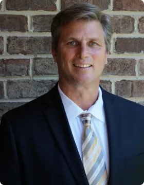 Happy commercial customer