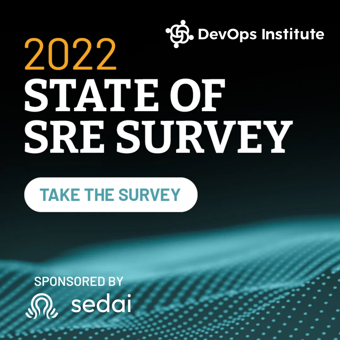 Take the 2022 State of SRE Survey