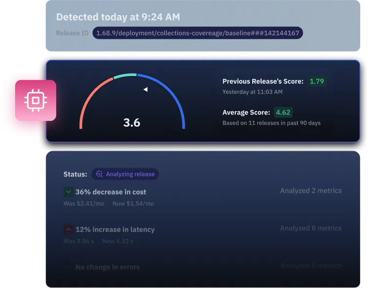 Cost Optimization - Release Intelligence
