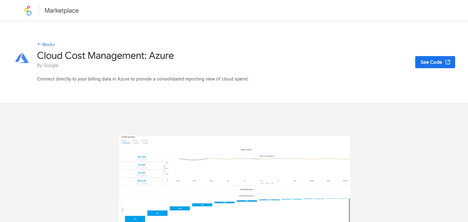 Looker (Google Cloud Integration for Azure Billing)