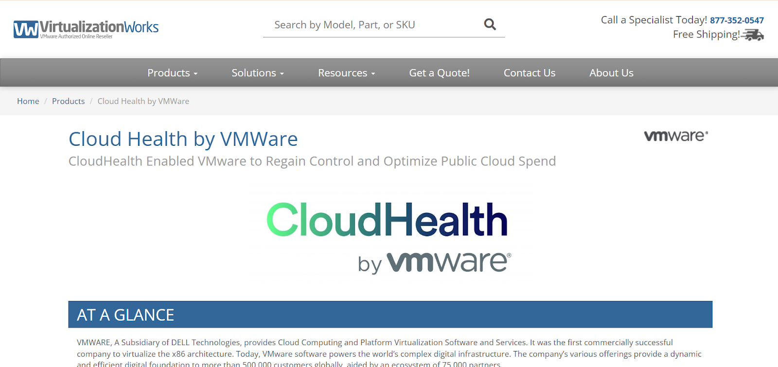 CloudHealth by VMware