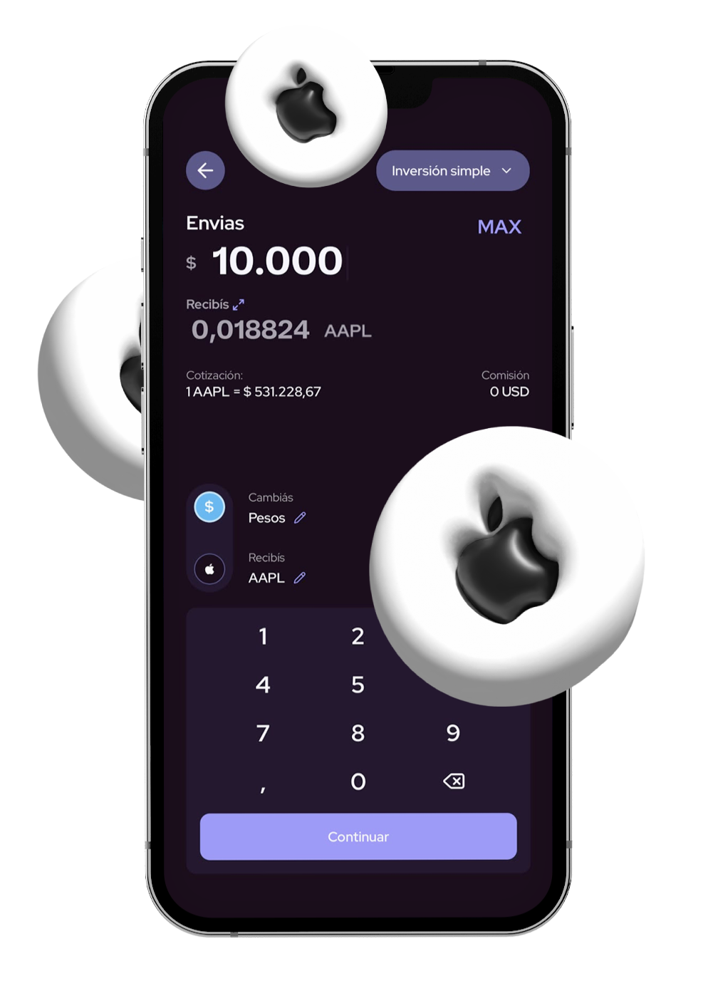 Comprá AAPL desde LB Finanzas