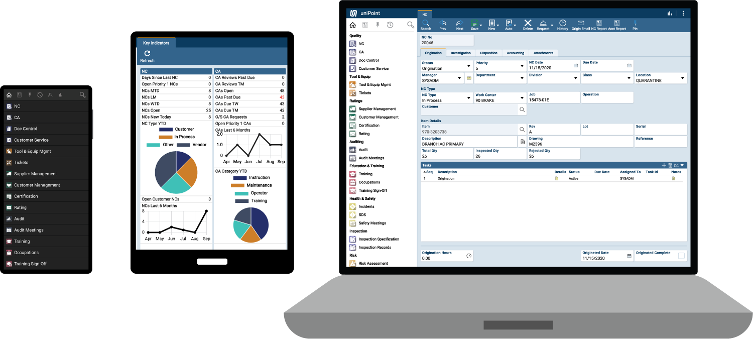 Enterprise Quality Management Software | uniPoint Software Inc.