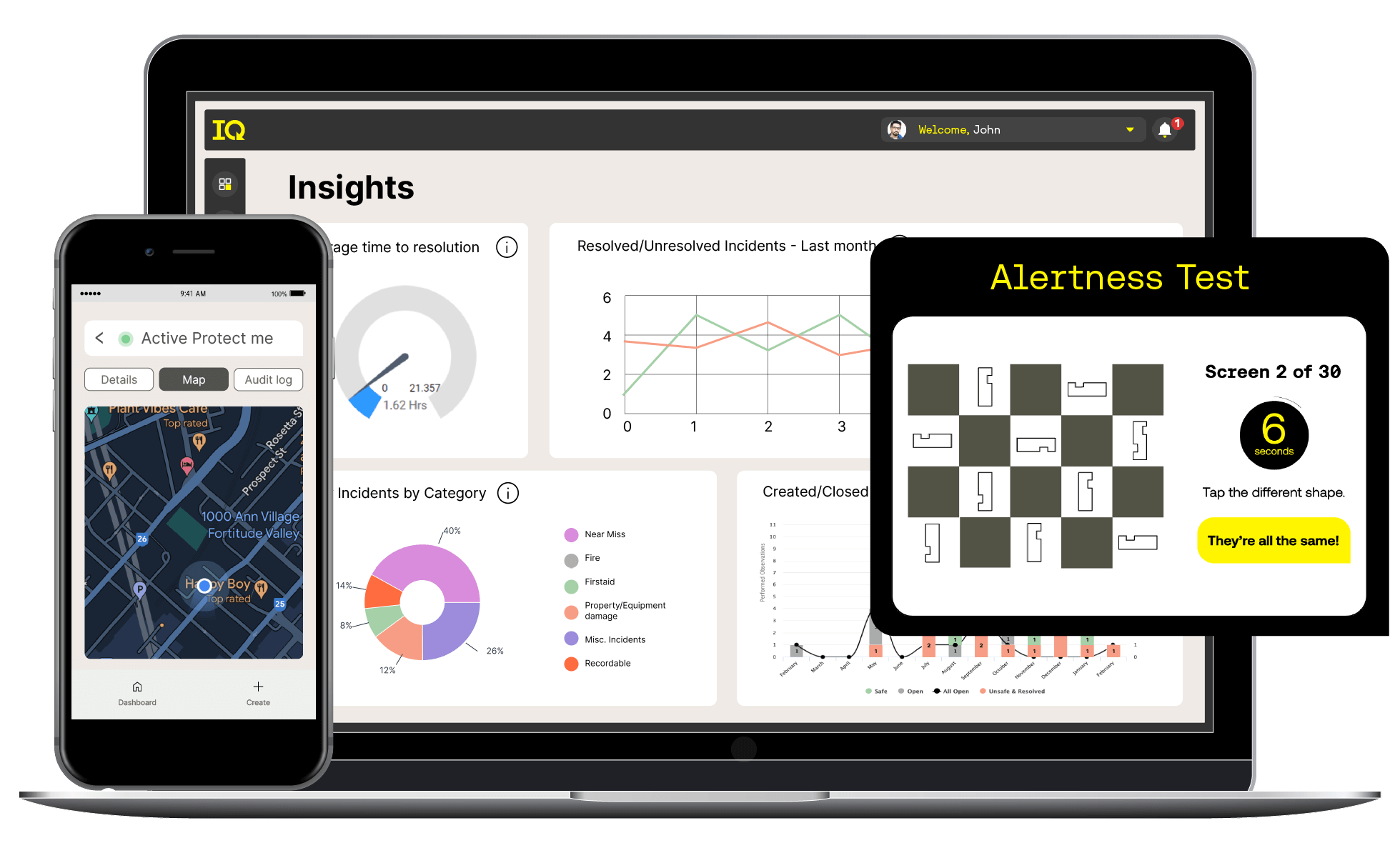 Safety Management Software System - SafetyIQ