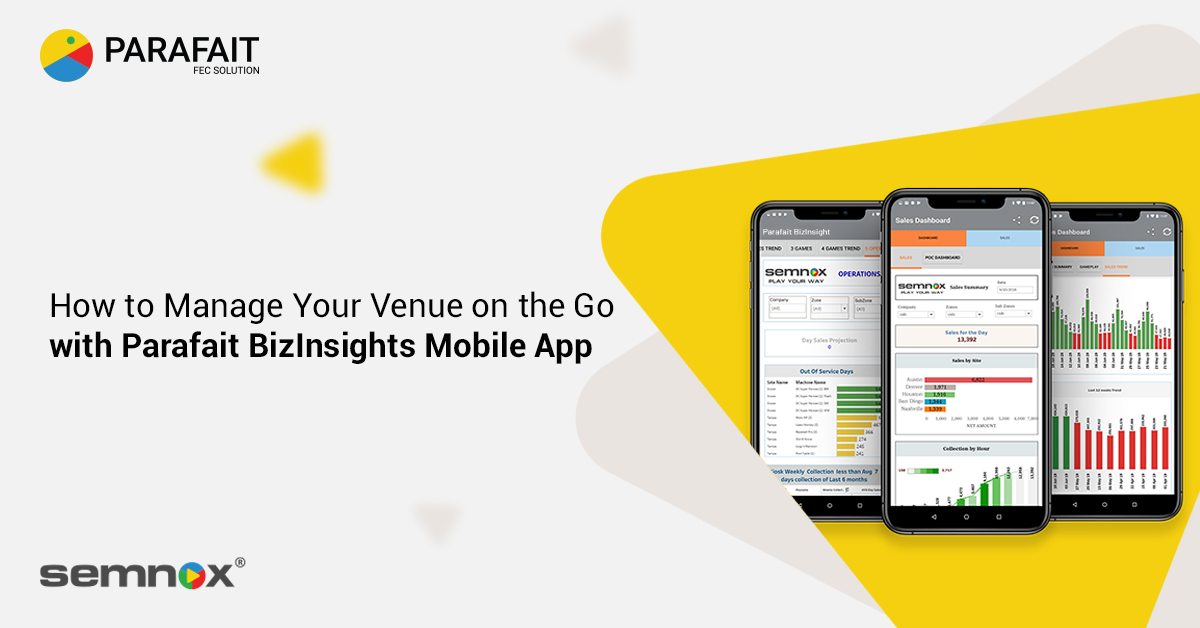 Manage Your Venue With Parafait BizInsights Mobile App | Parafait