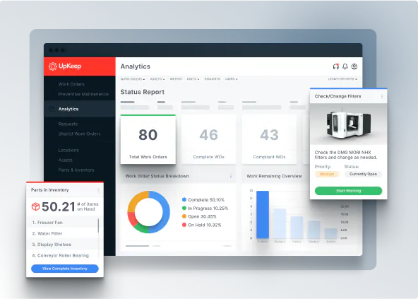 AI-Powered CMMS Software, EAM & IIoT by UpKeep