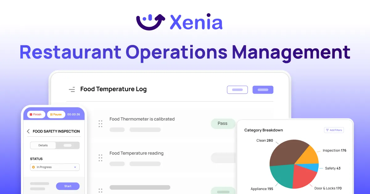 Xenia Restaurant Operations Management Software