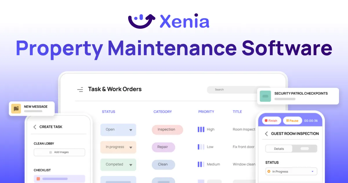 Xenia Property Maintenance Software