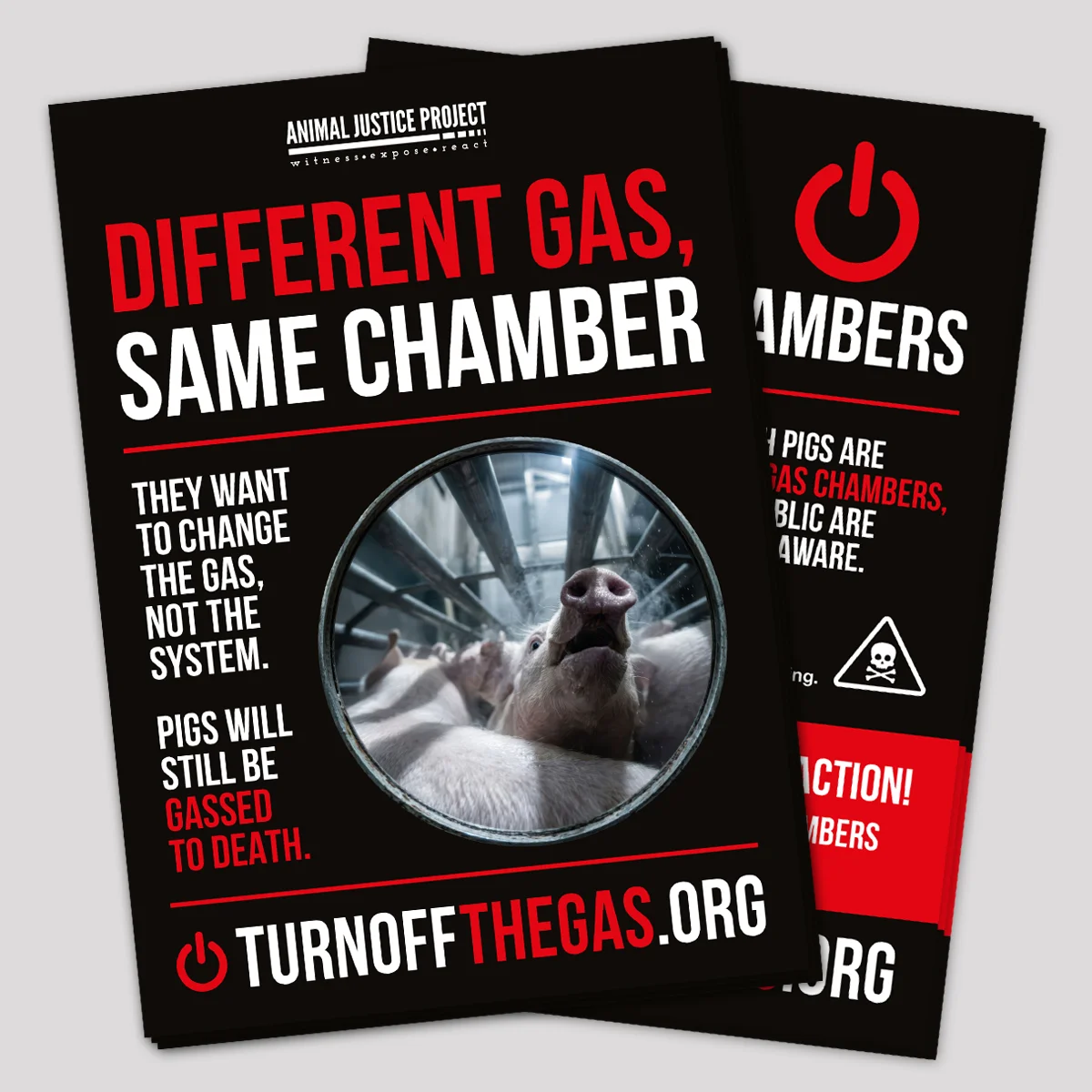 Turn Off The Gas A5 Flyers