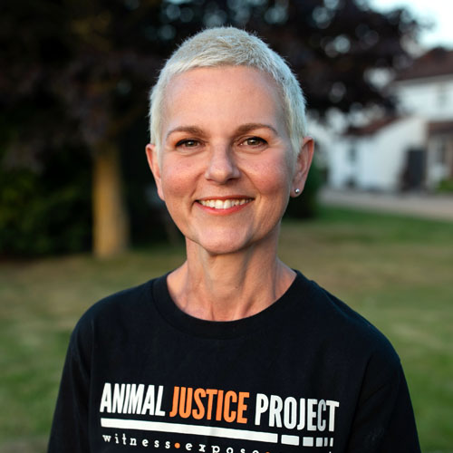 Aura joined Animal Justice Project in 2017 and has a Masters Degree in Visual Communication Design. She has taught at university and college levels and co-founded a graphic design partnership in Henley-on-Thames. 