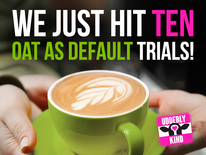 It started with one café. Nine trials and five months later, we've just hit double figures.