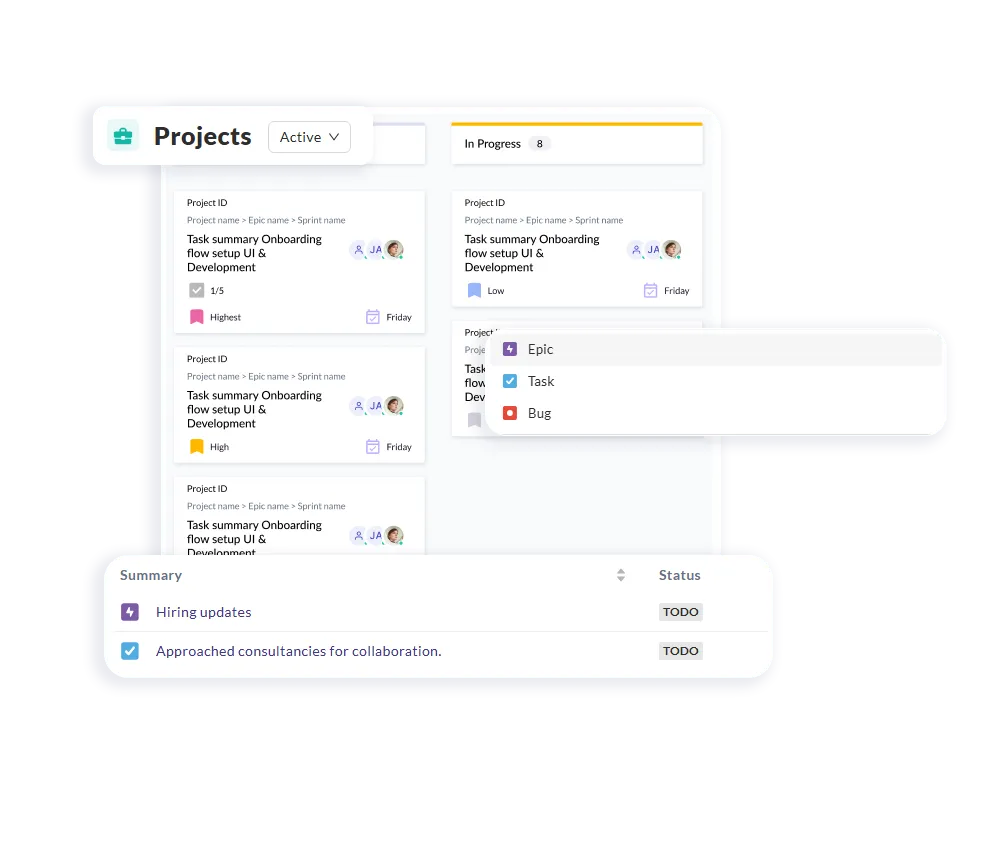 Project and Task Management