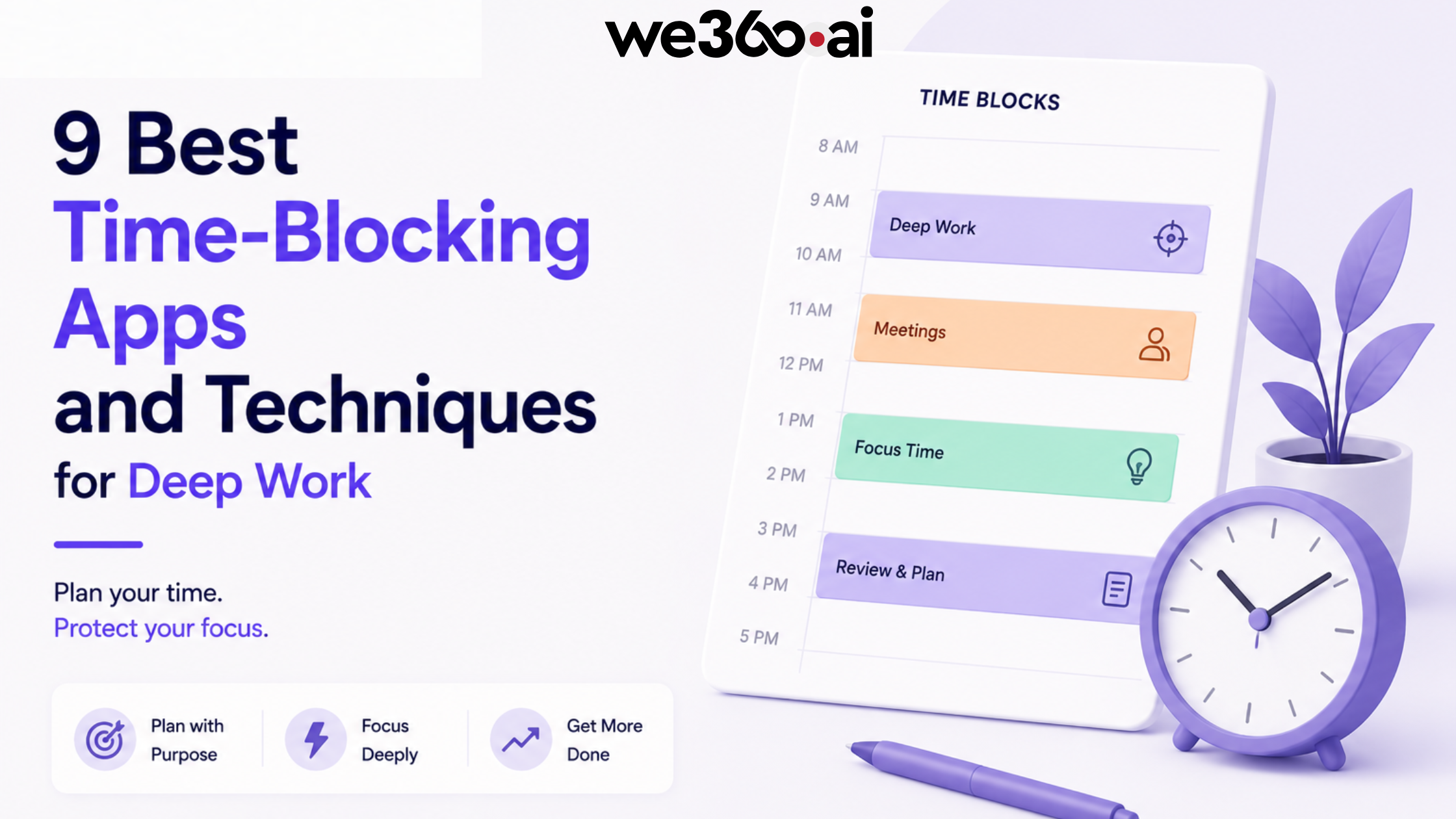 9 Best Time-Blocking Apps and Techniques for Deep Work