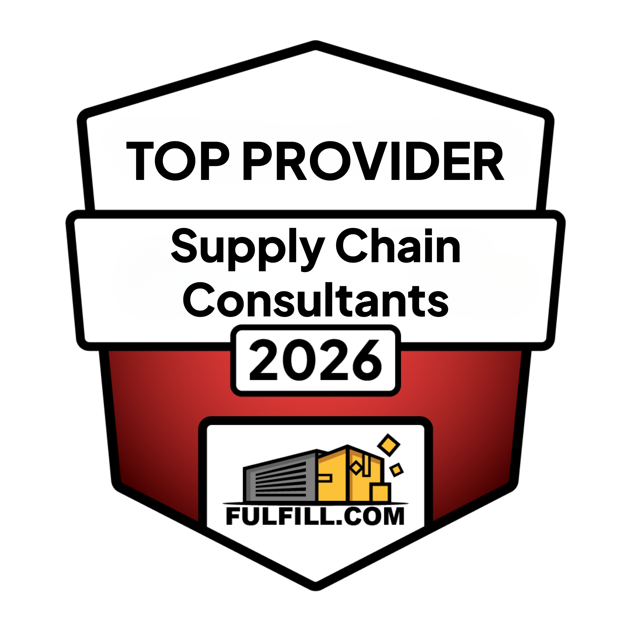 2026 Best Supply Chain Consultants Partner Award Badge