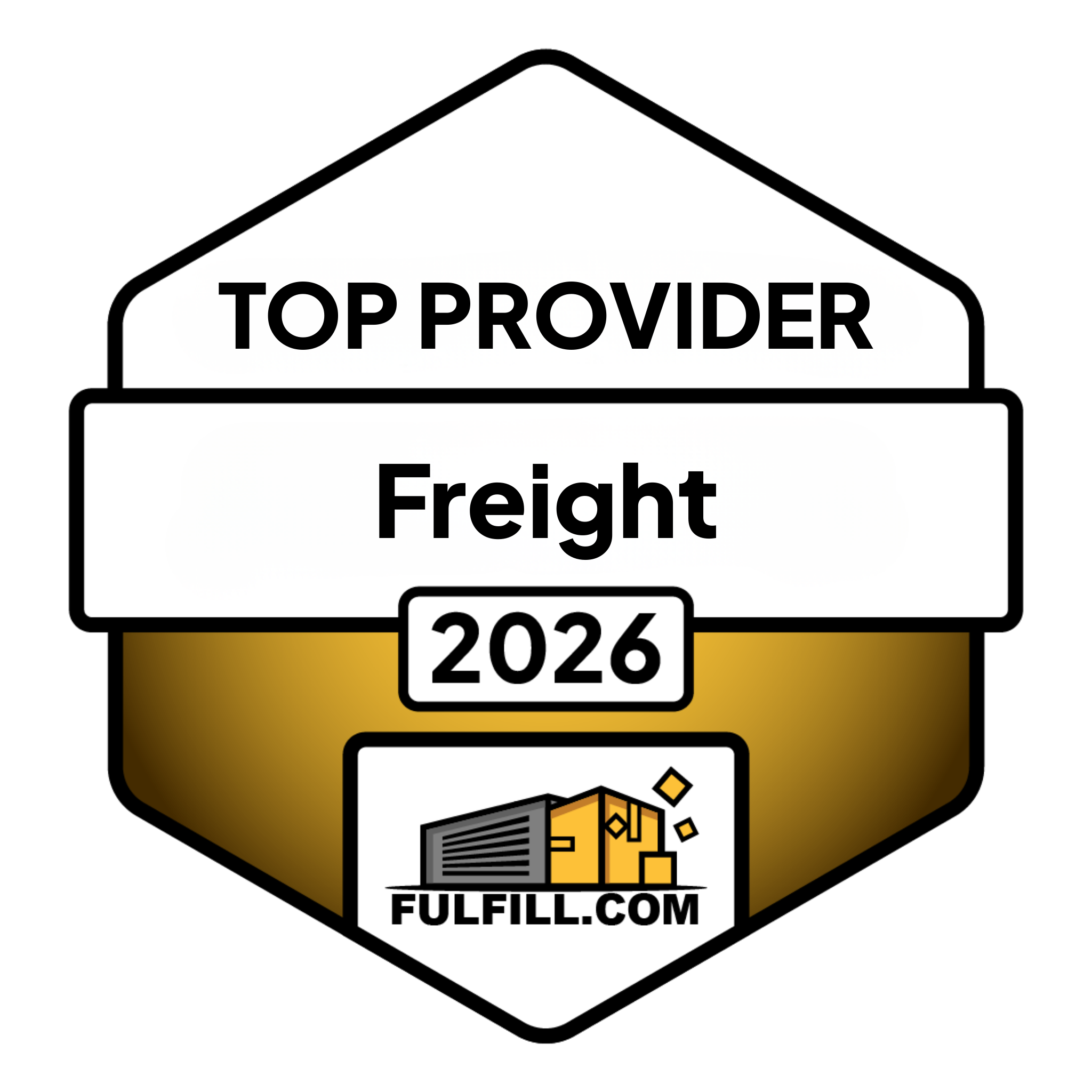 2026 Best Freight Partner Award Badge