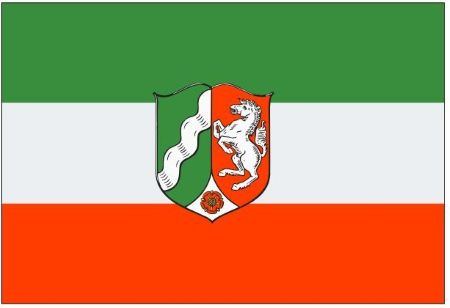 Flagge Nordrhein-Westfalen