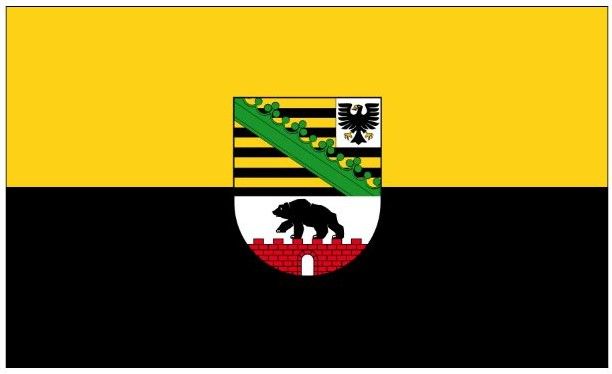 Sachsen-Anhalt Flagge