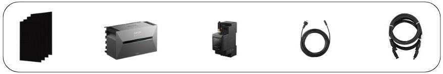 Lieferumfang Solago Komplettset