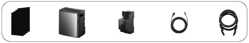 Produktbild Lieferumfang Yuma Komplettset