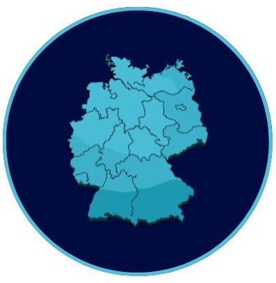 Icon Deutschland politische Karte