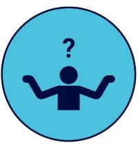 Icon Person und Fragezeichen