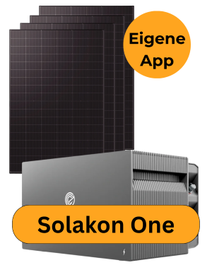 Komplettset Solakon 2.000 Wmit Speicher