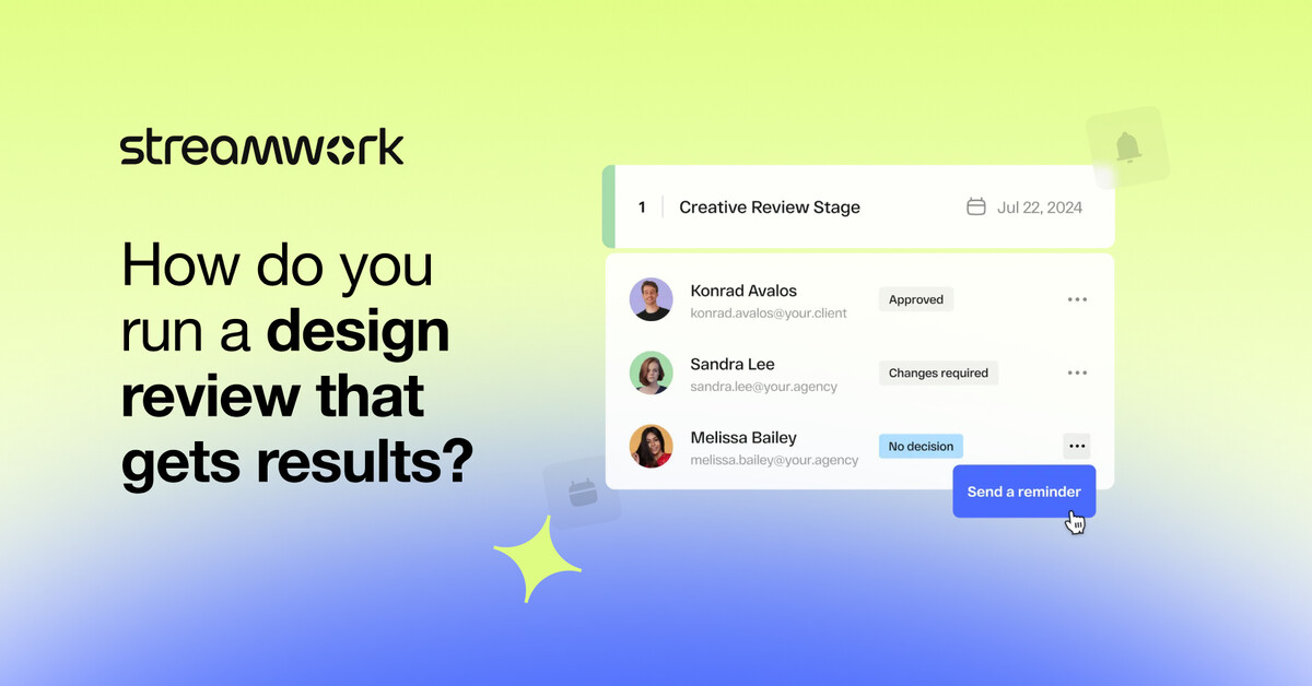 How do you run a design review?