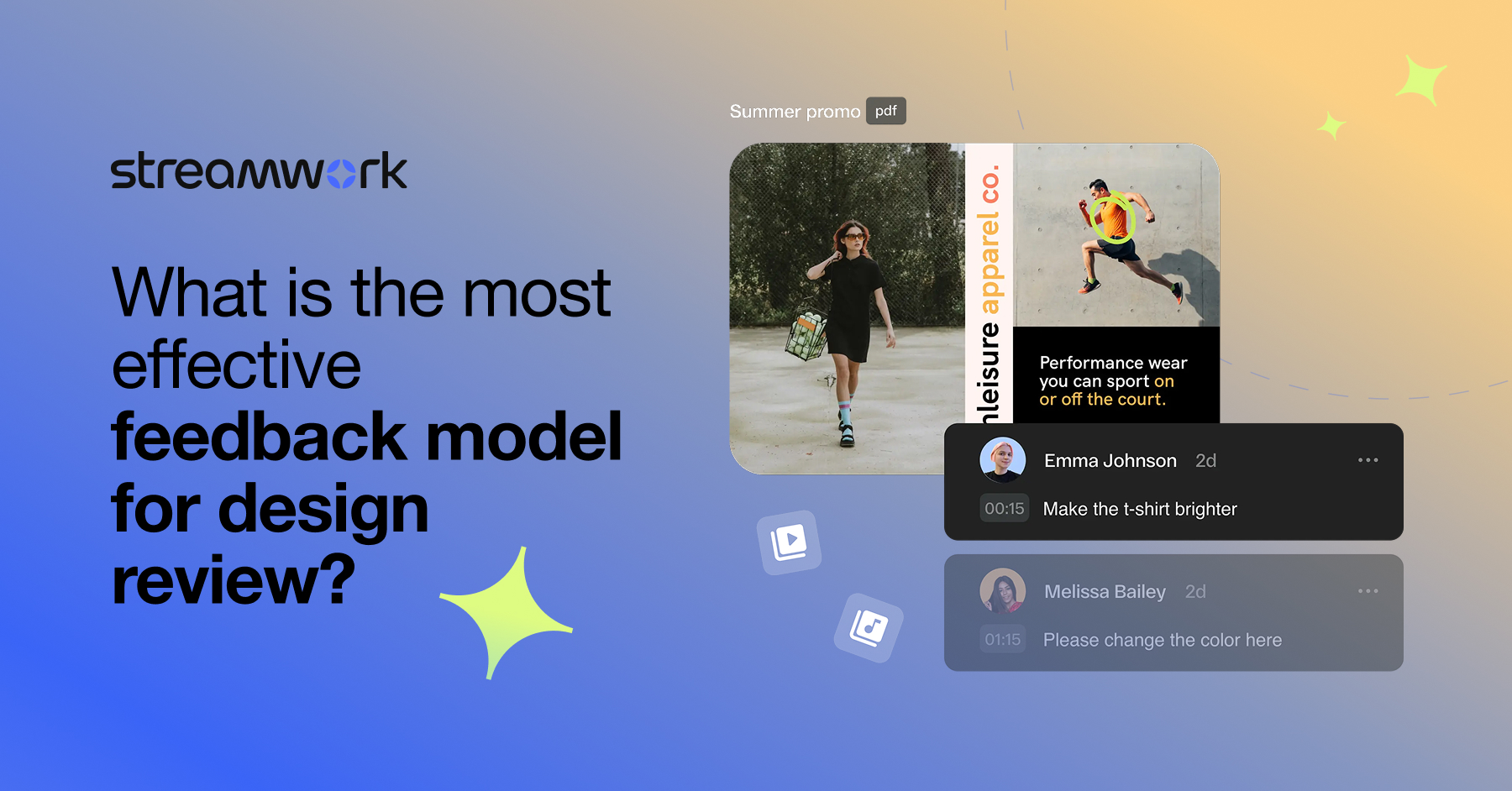 What is the most effective feedback model for design review?