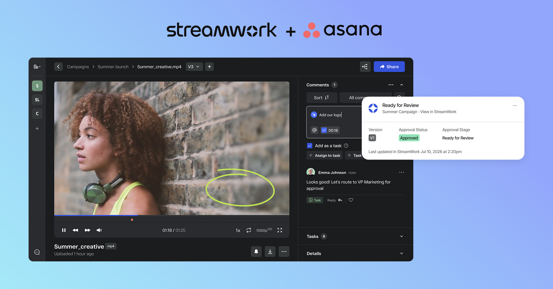 Introducing the StreamWork and Asana Integration: How a Global CPG Brand Saved 10 Days Per Project