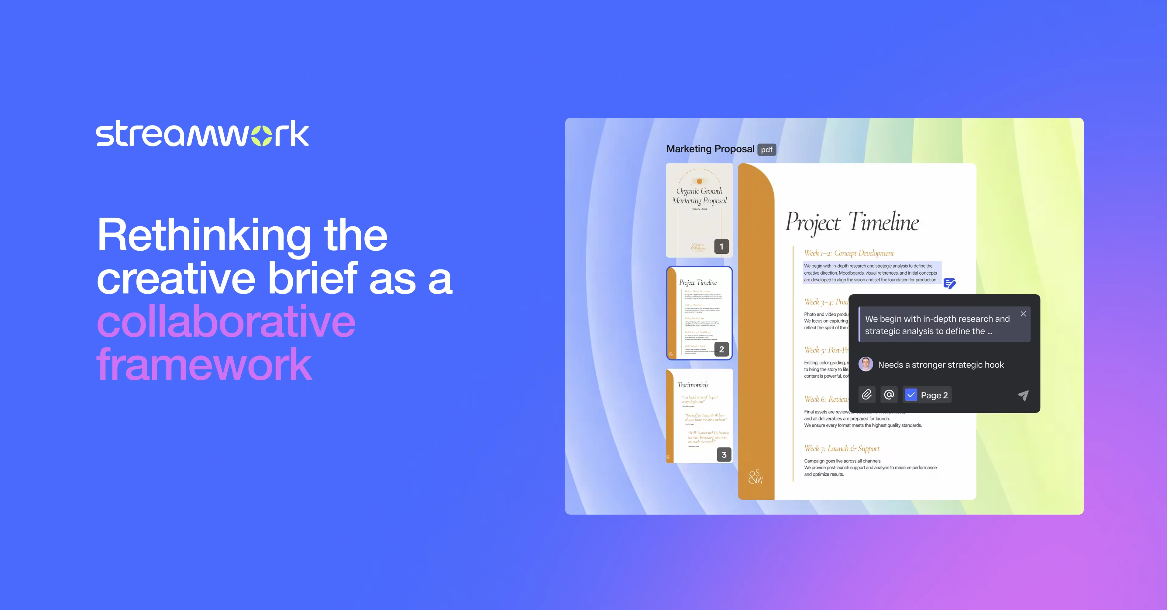 Rethinking the creative brief as a collaborative framework