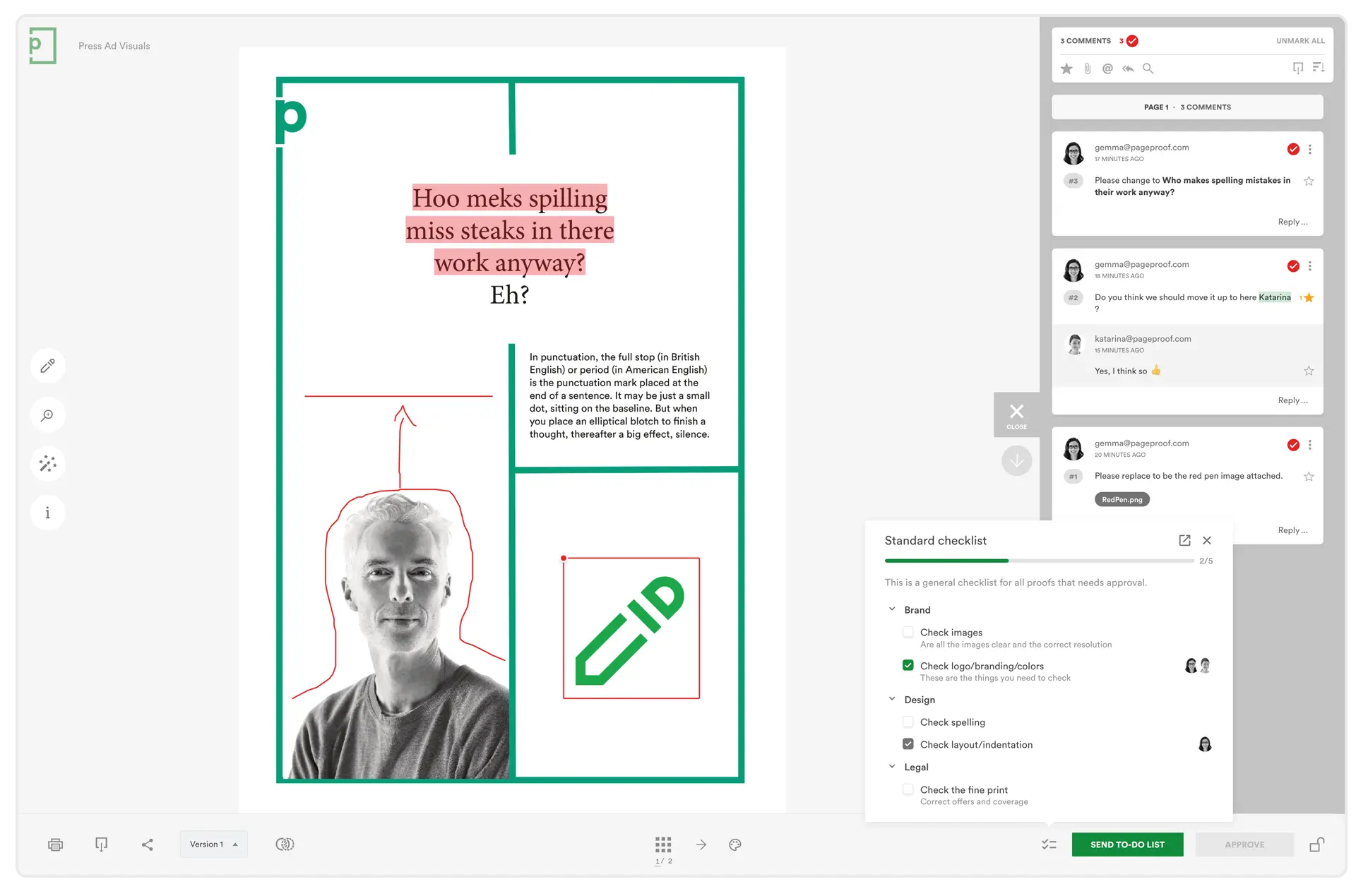 Design Proofing Software for Creative Teams | PageProof