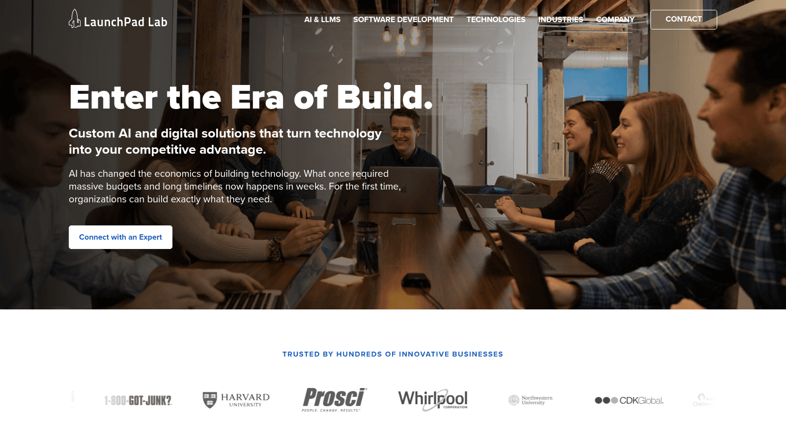 LaunchPad Lab as a top software development company in chicago