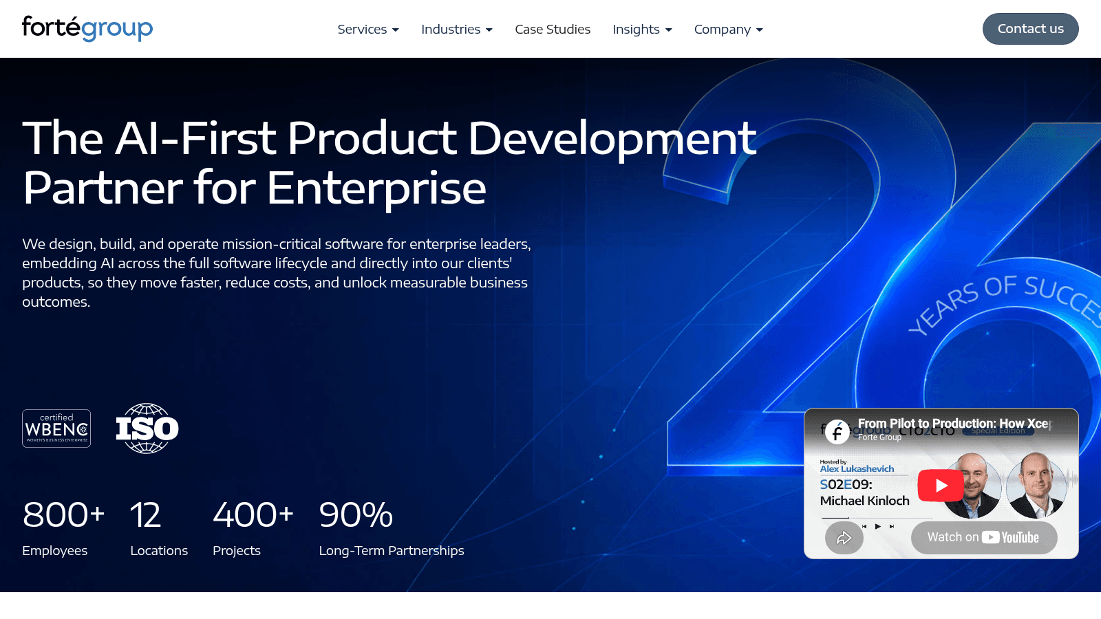 Forte Group as a top software development company in chicago