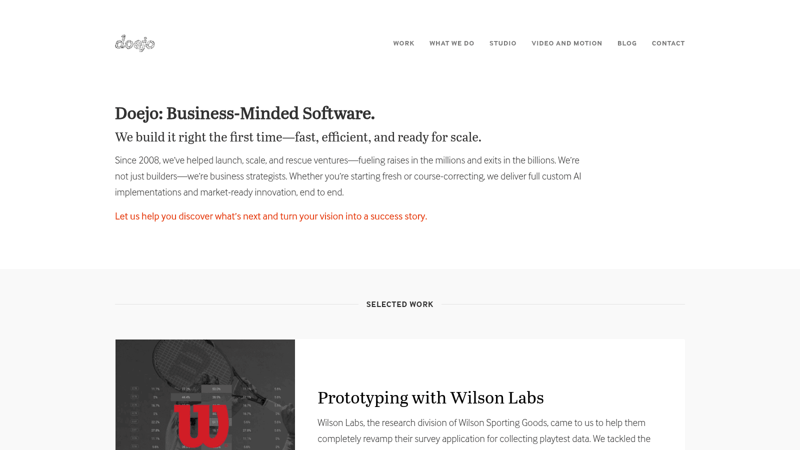 Doejo as a top mobile app development company in chicago