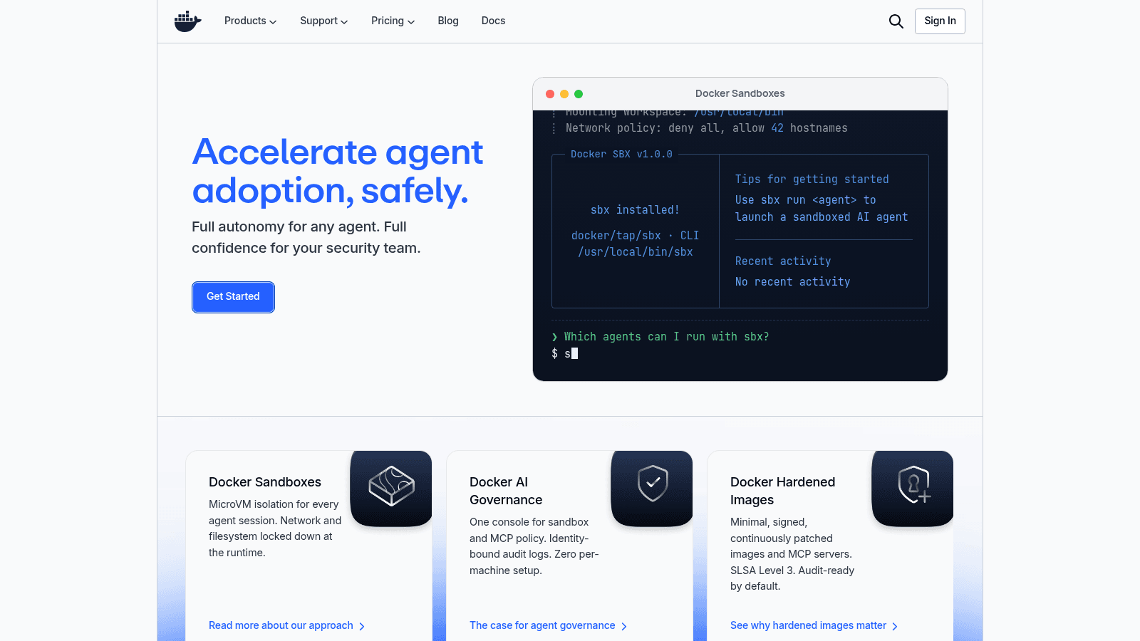 Docker as a top application development tool