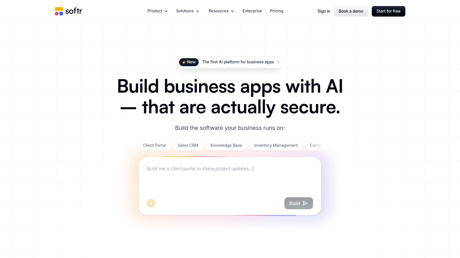 Softr as a top no code app builder