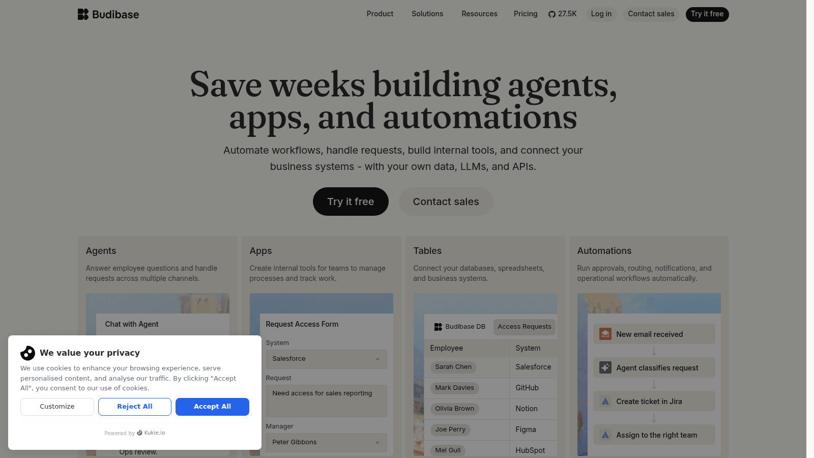 Budibase as a top low code platform