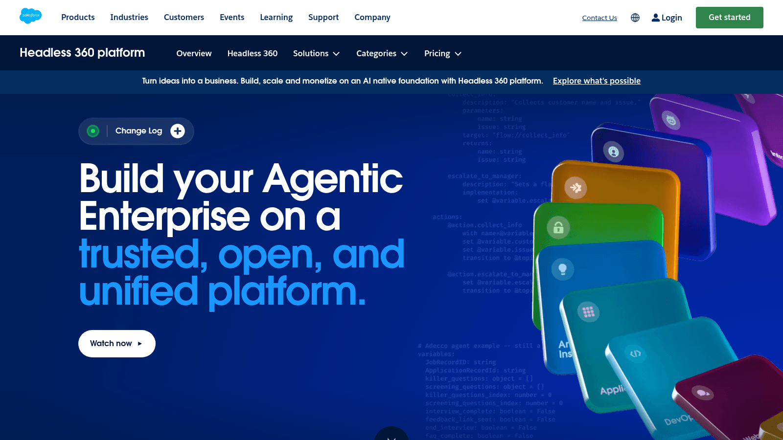 Salesforce Platform as a top low code platform