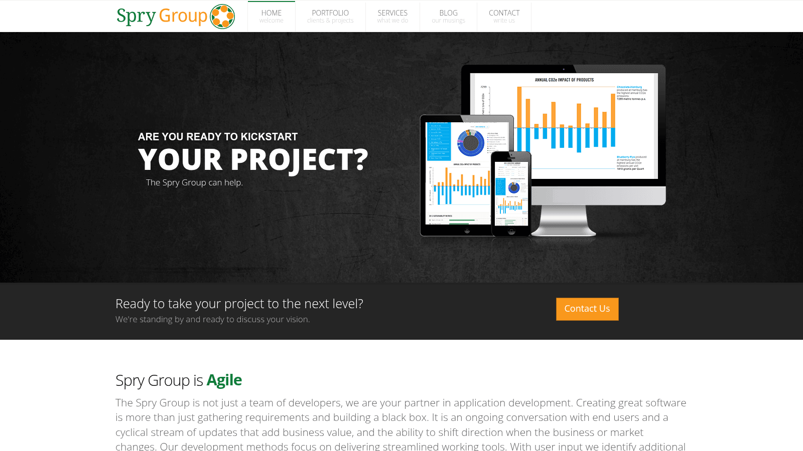 Spry Group as a top python development company in usa