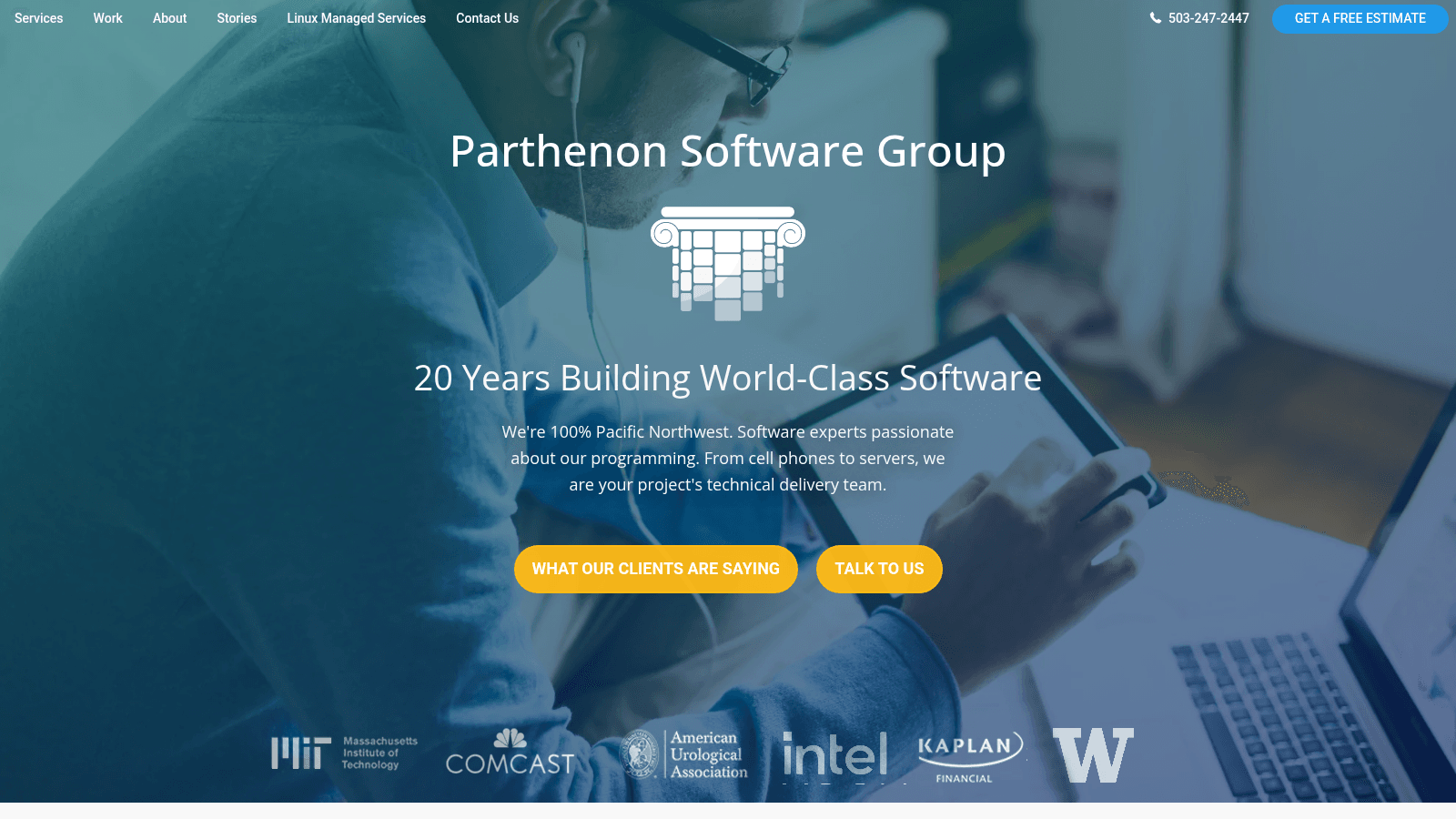 Parthenon Software Group as a top python development company in usa