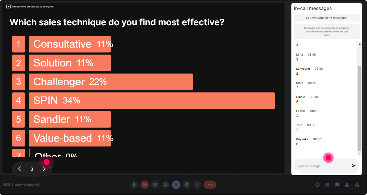 Get Feedback with Power Polls