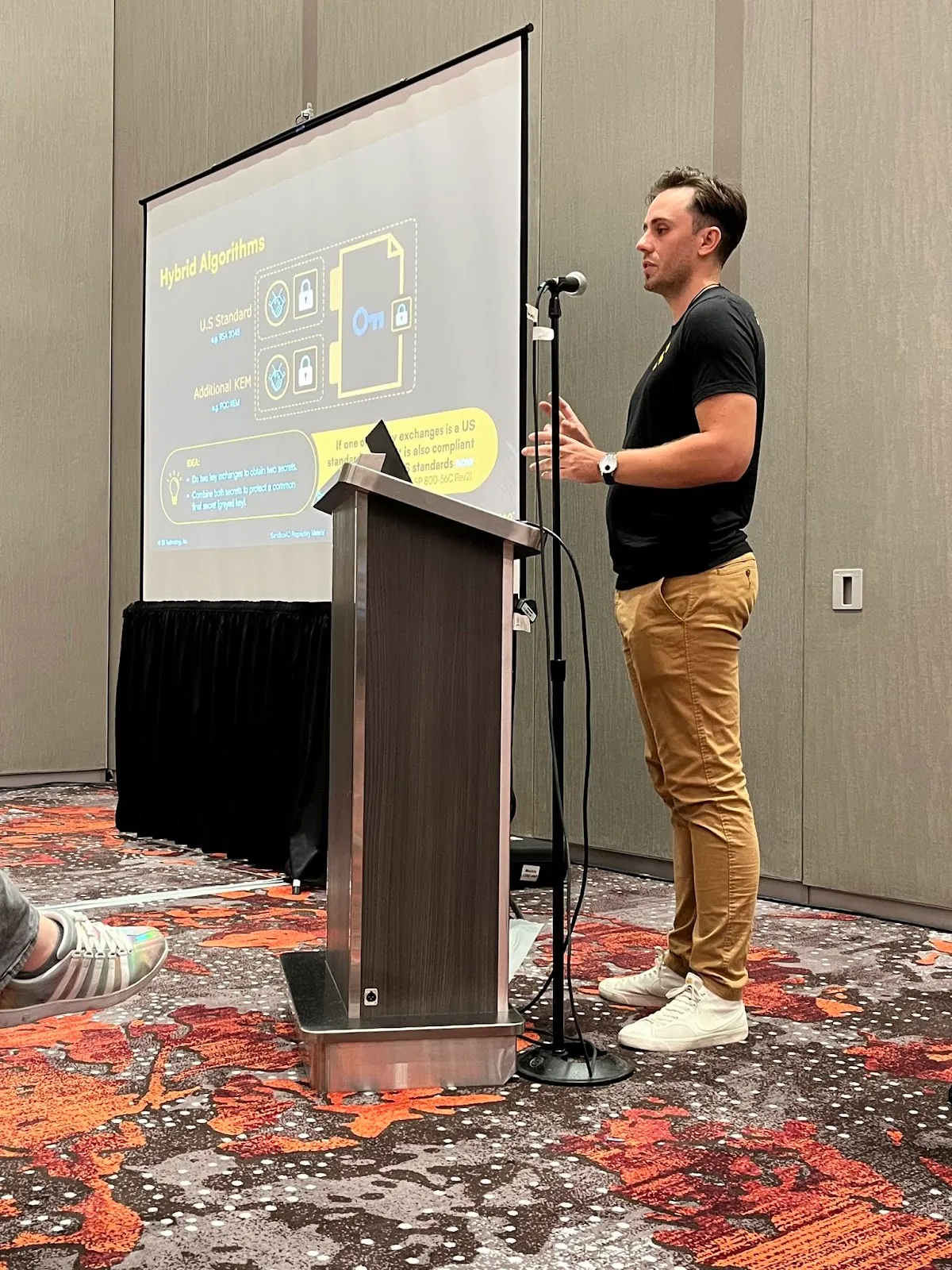 James Howe talks in DEFCON30 on the current state and future of post-quantum cryptography (PQC)