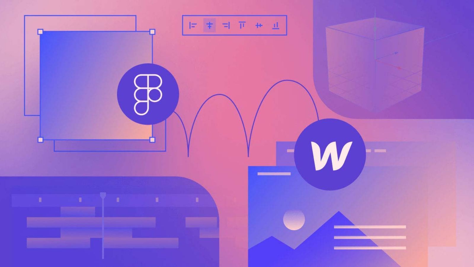 The designs can be transform from Figma to Webflow