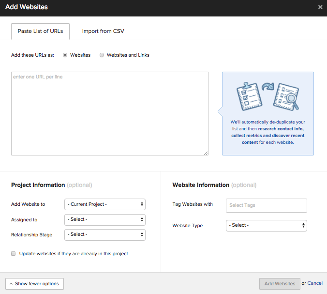 Uploading a CSV