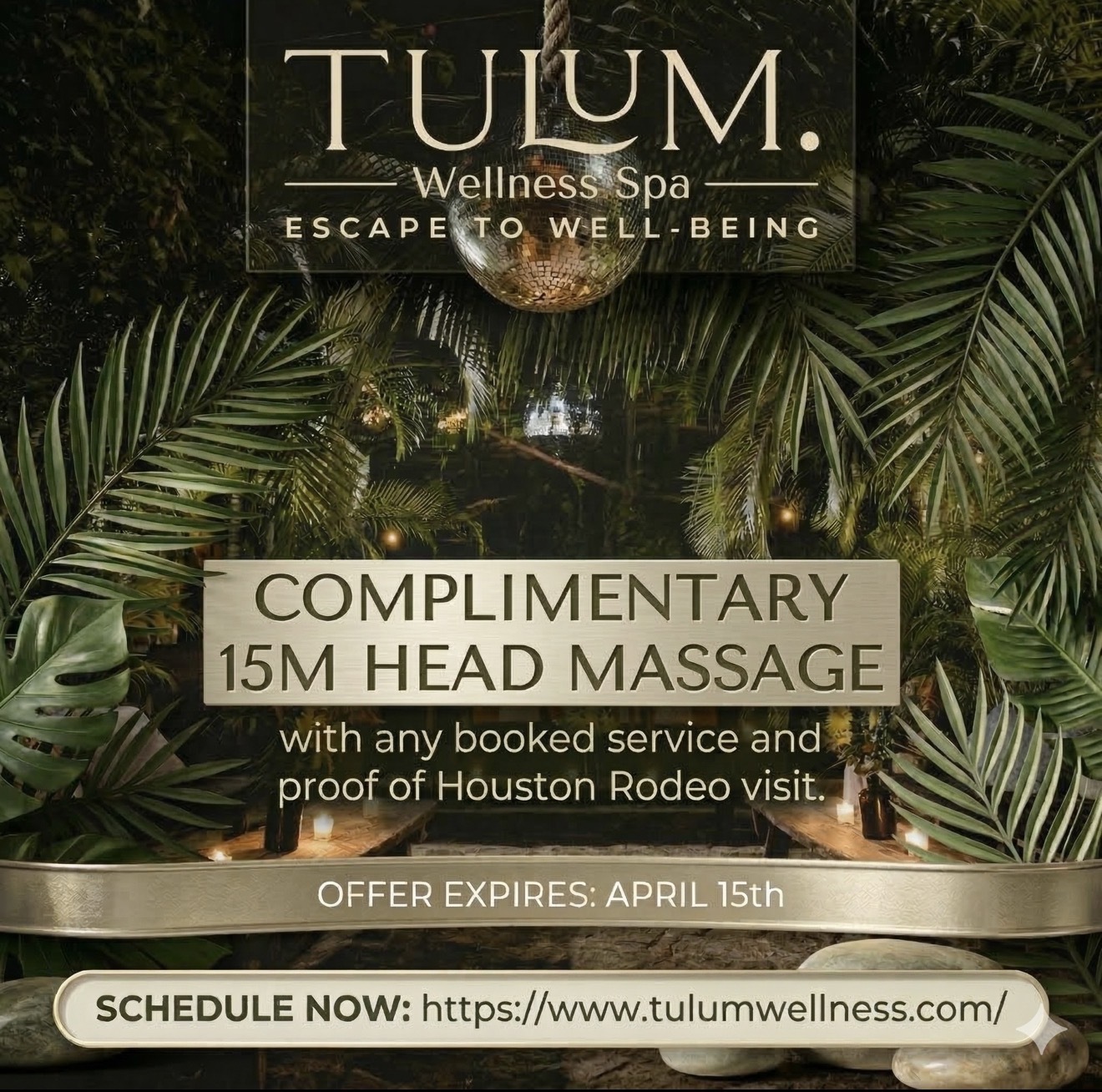 The Best Houston Rodeo Recovery Guide: Reset at Tulum Wellness Spa