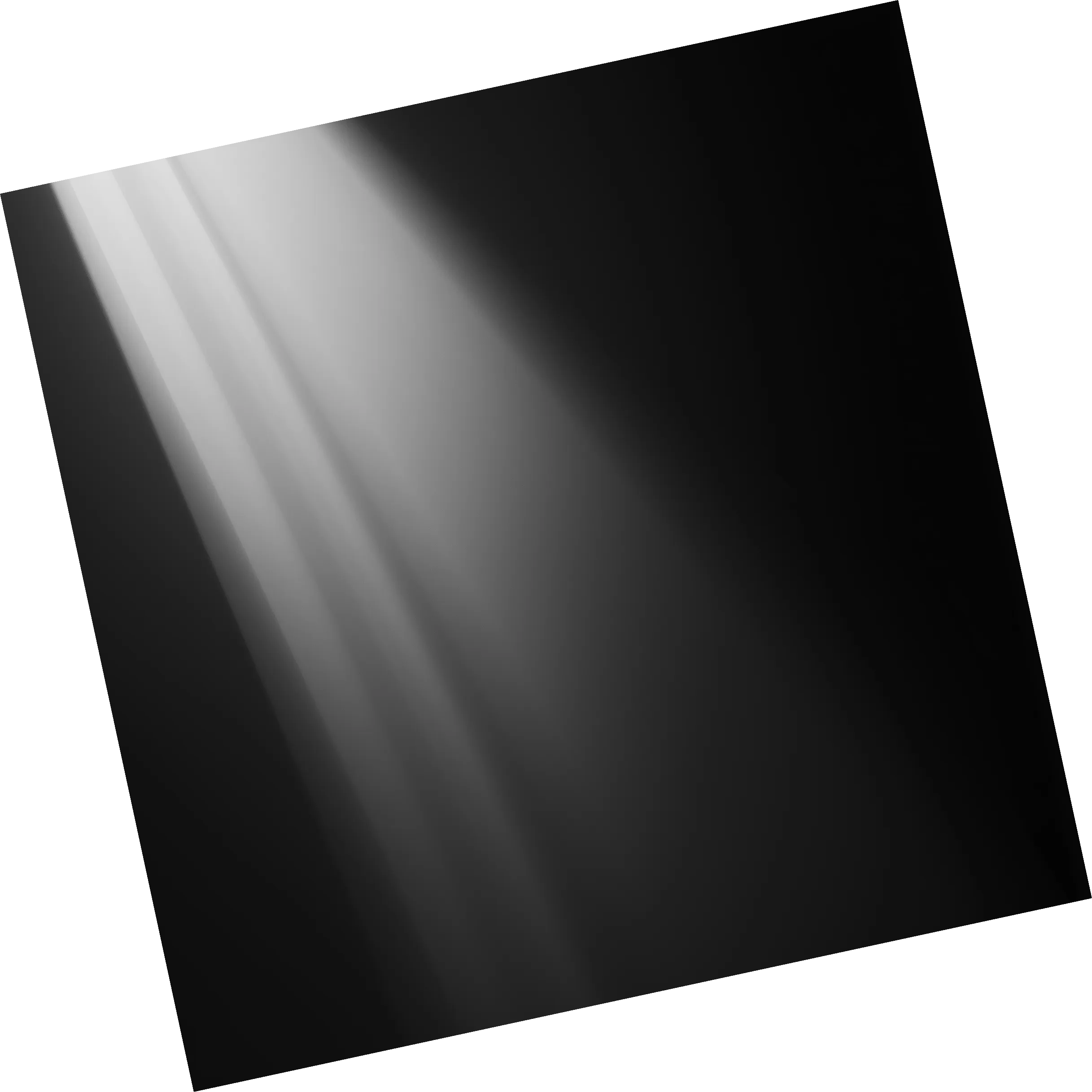 A black and white photo of light coming from a window.
