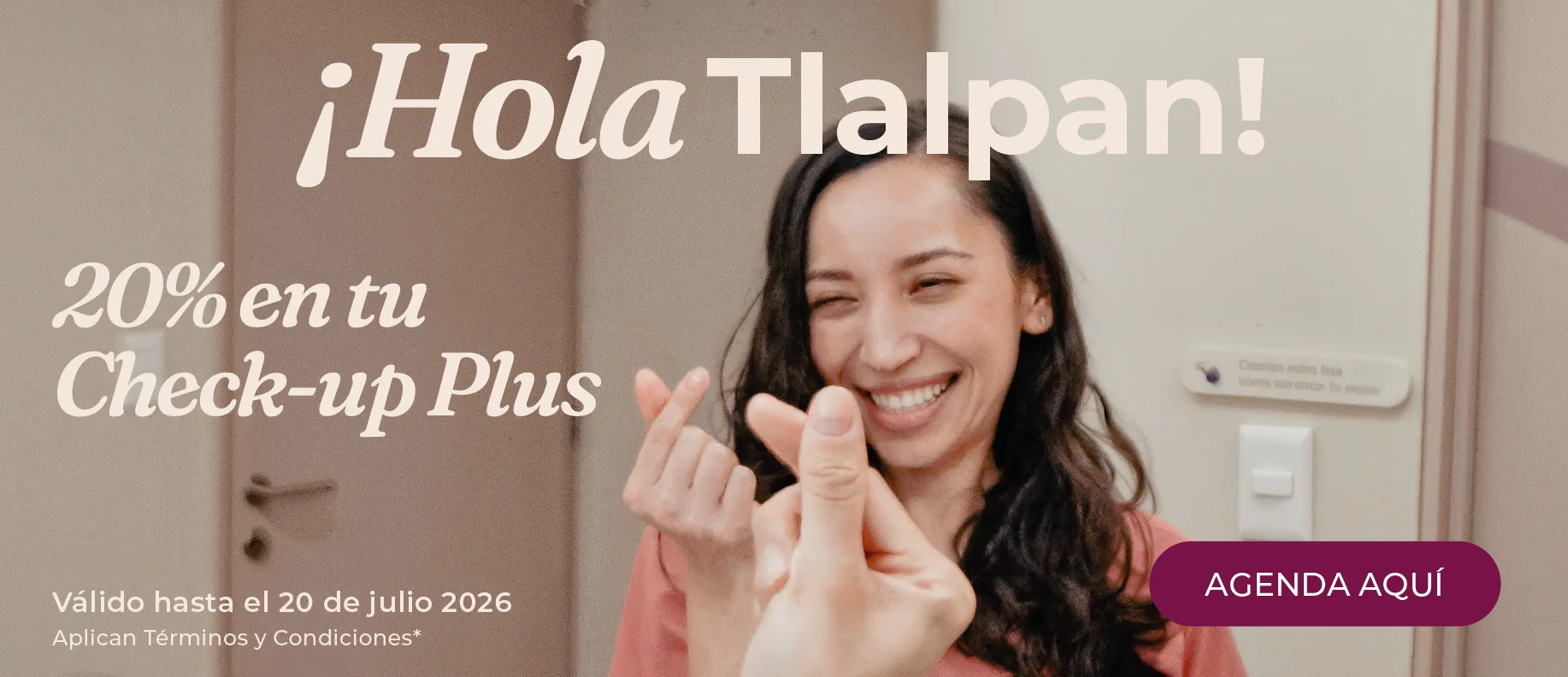 Plenna llega a Tlalpan — 20% de descuento en tu Check-up Plus