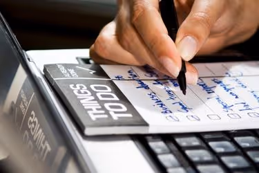 Writing a "Things To Do" List