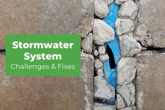 Stormwater System Challenges & Fixes - Broken Pipe